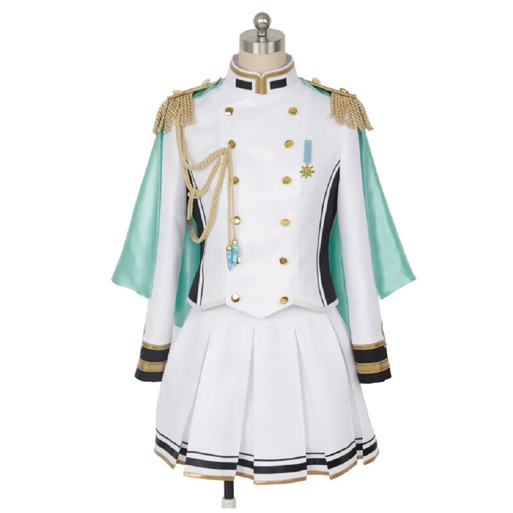 Unisex Anime Cos Ashiba Yumi Cosplay Costume Halloween Custom Size