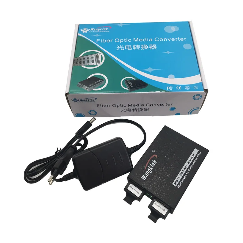Dual fiber 100M MM to SM multi mode to single mode 2km to 25km Fiber Optic Media Converter