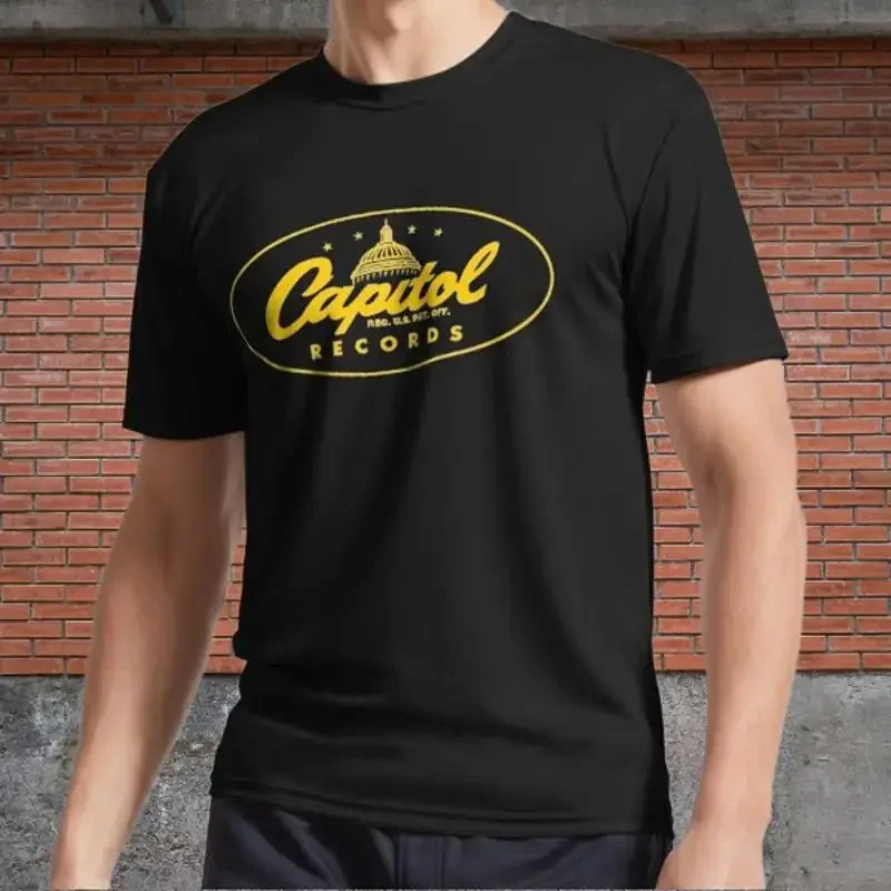 Capitol Label Pet Active T-Shirt Logo Men's T-Shirt Funny Size S to 5XL