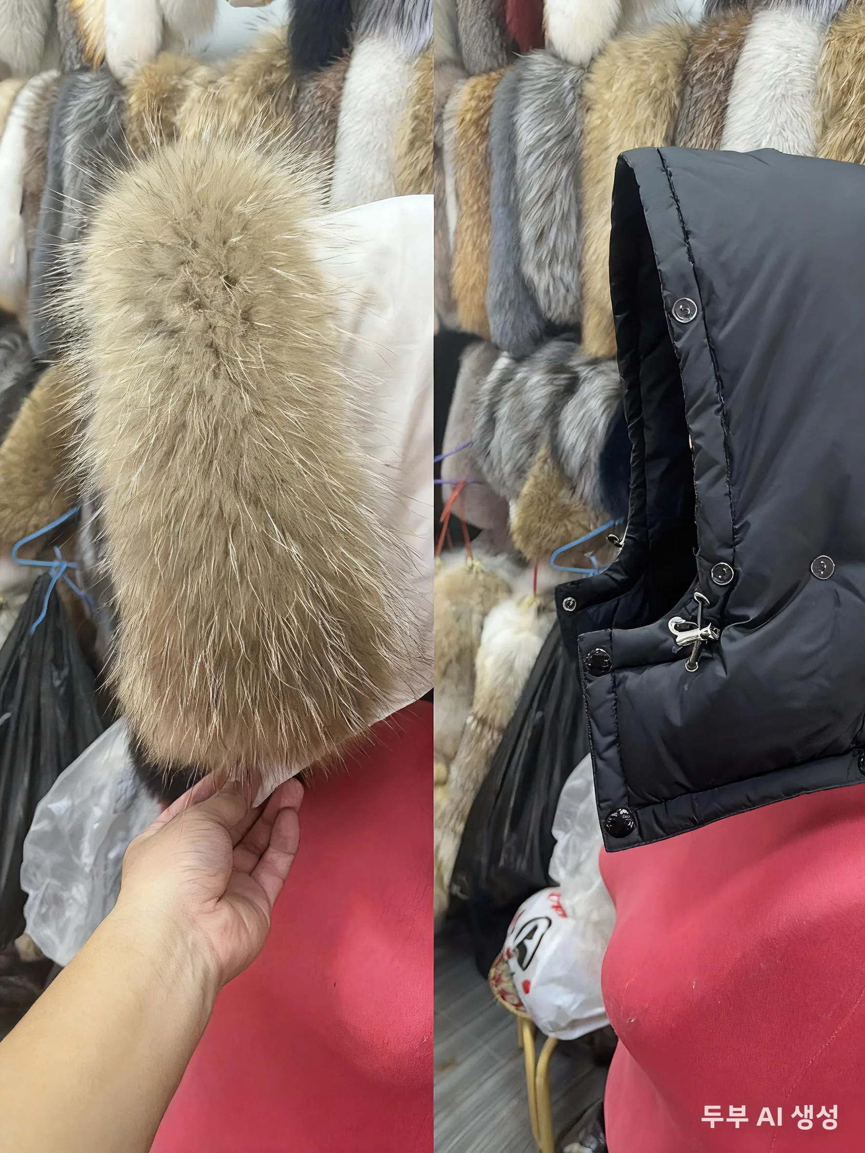 thiened-real-fur-collar-down-jaet-universal-detachable-ultra-large-parka-coat-fur-collar-replacement-self-assembly