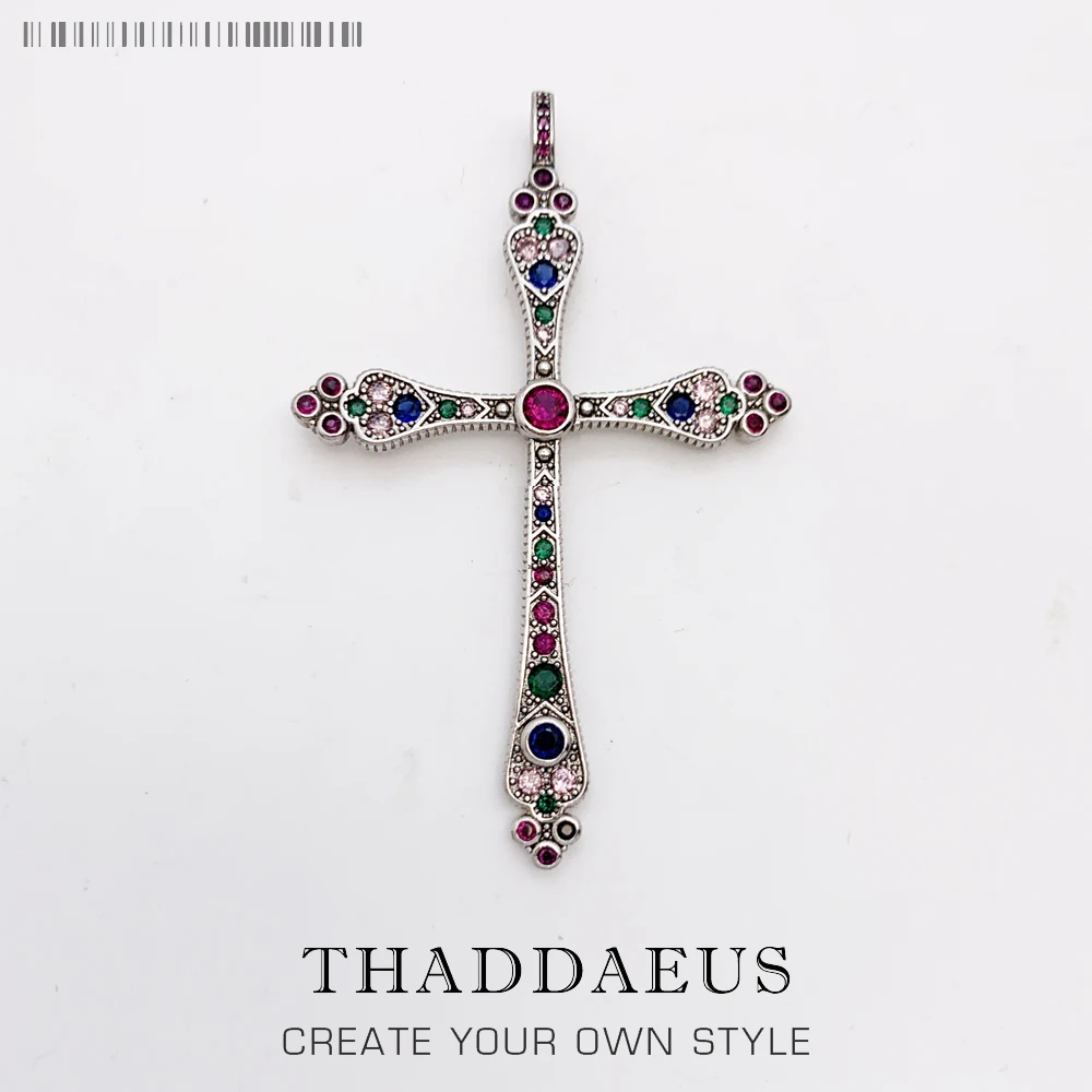 Pendants Royalty Cross Colorful,2020 New Victorian Jewelry Bohemia  Magnificent Accessories Gift For  Women