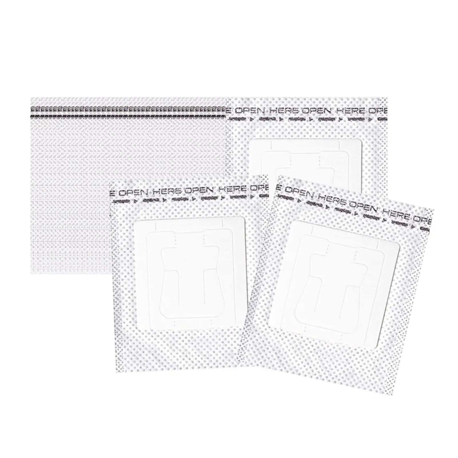 50 ชิ้นแขวนหูกระดาษกรองกาแฟ,ถุงกรองชาแบบใช้แล้วทิ้ง,แบบพกพาเทบนถุงกรองกาแฟ