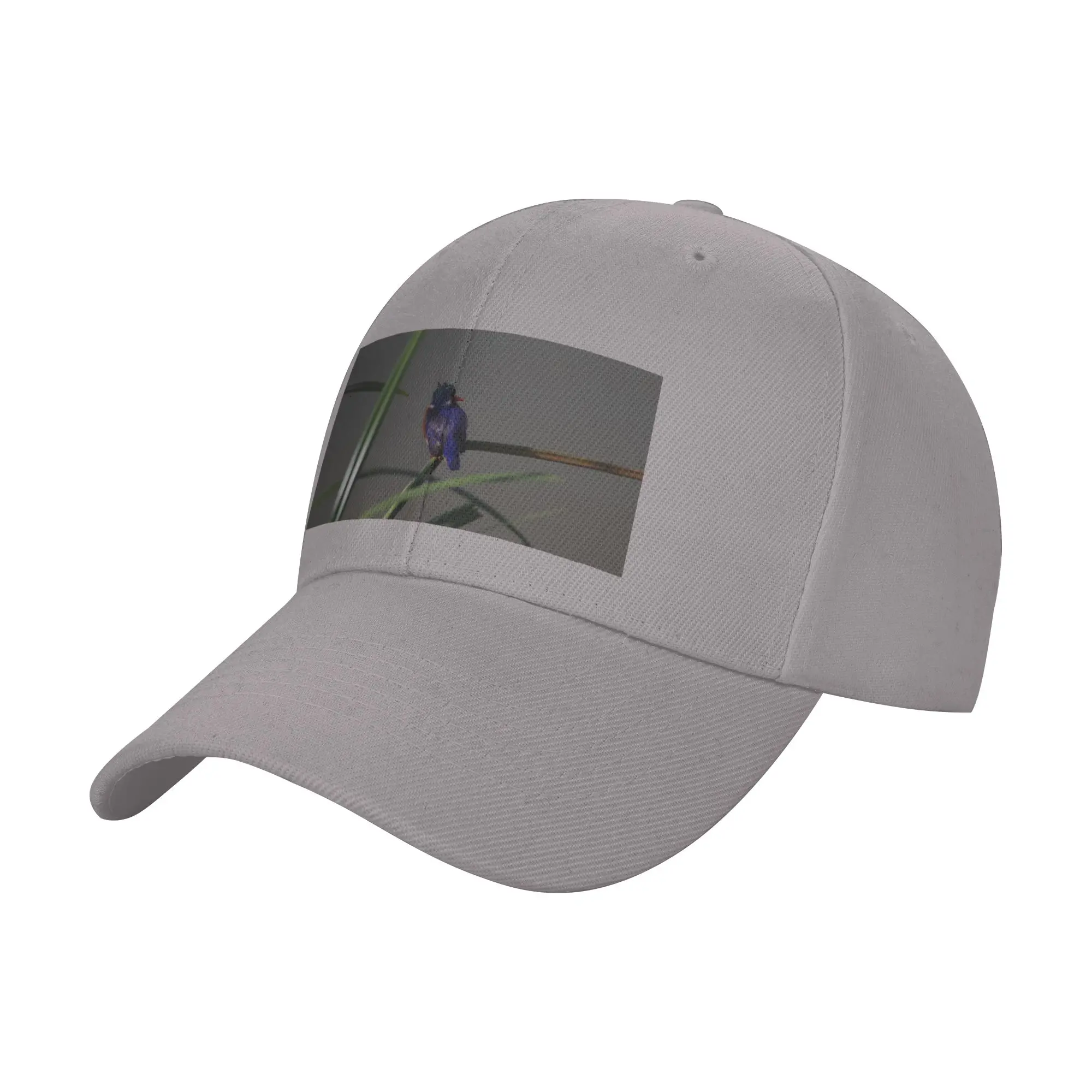 Hot Sale Purple Bird Baseball Cap  Portable Summer Woman Cap  Weekend Getaway Summer Woman Cap