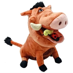 Pumbaa With Bug Plush Toy Cute Wild Boar Stuffed Animals Kids Toys for Boys Girls