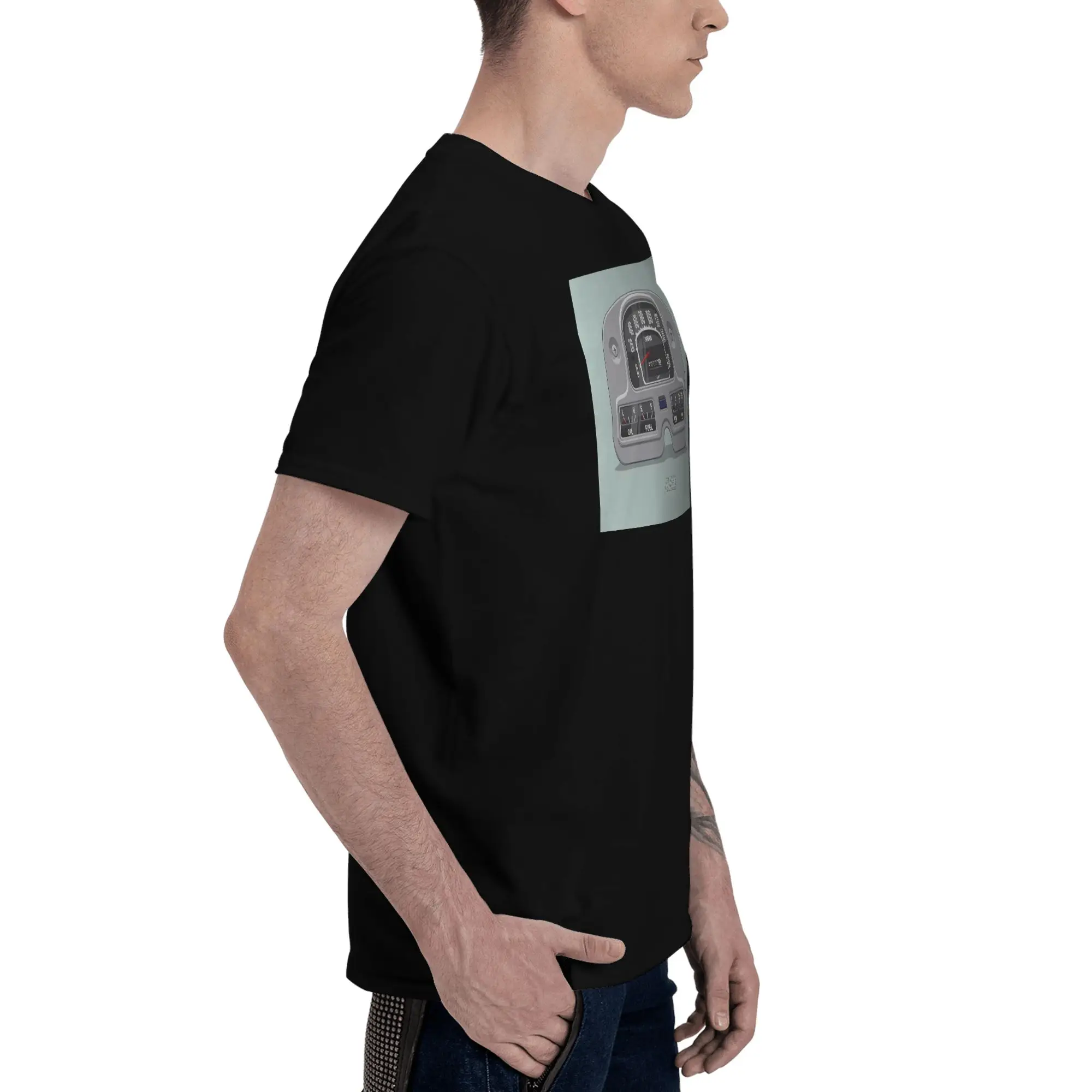 LAND CRUISER FJ40 series Instrument Panel Unisex Reversible T-shirt Street Vibe Cotton Tee