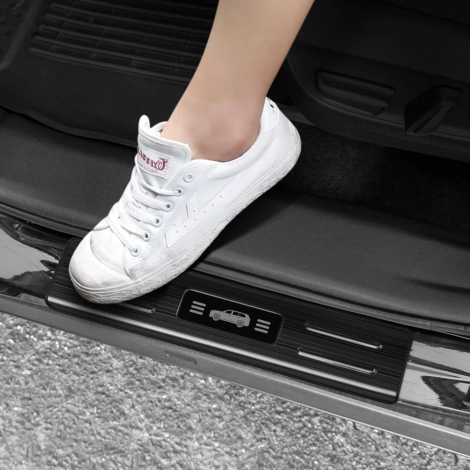 

Car Door Sill Protector for Toyota 2024 2025 2026 Grand Highlander (Including Hybrid) LE XLE Limited and Platinum Accessories