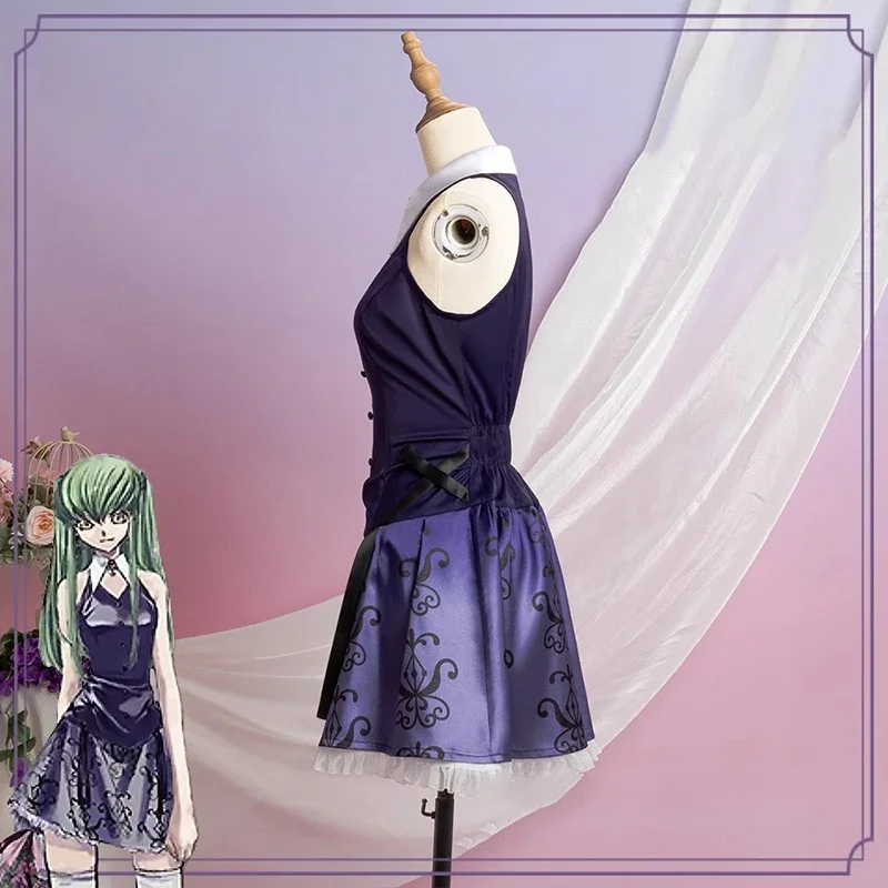 CC Cosplay Kostüme Ainme CODE GEASS Lelouch of the Rebellion Rollenspiel Uniform Halloween Weihnachten Karneval Dressing für Frauen