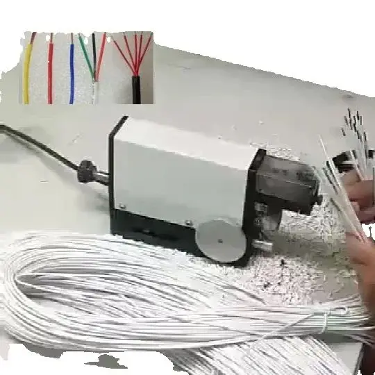 

Pneumatic Wire Cable Stripping Machine | Automatic Wire Stripper for Discrete Wires & Small Multi-Conductor Cables 0.03–2.08mm²
