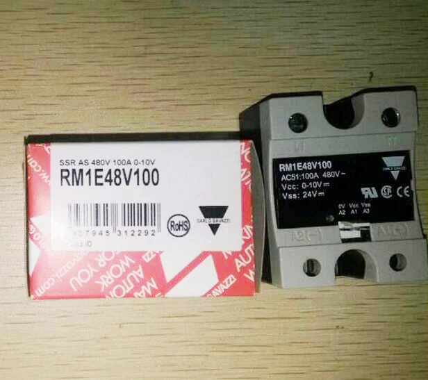 solid state relay SSR 0-10v RM1E48V100 load. 480 v 100 amp