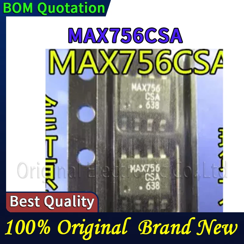 10pcs/lot MAX756CSA Original  In stock High quality