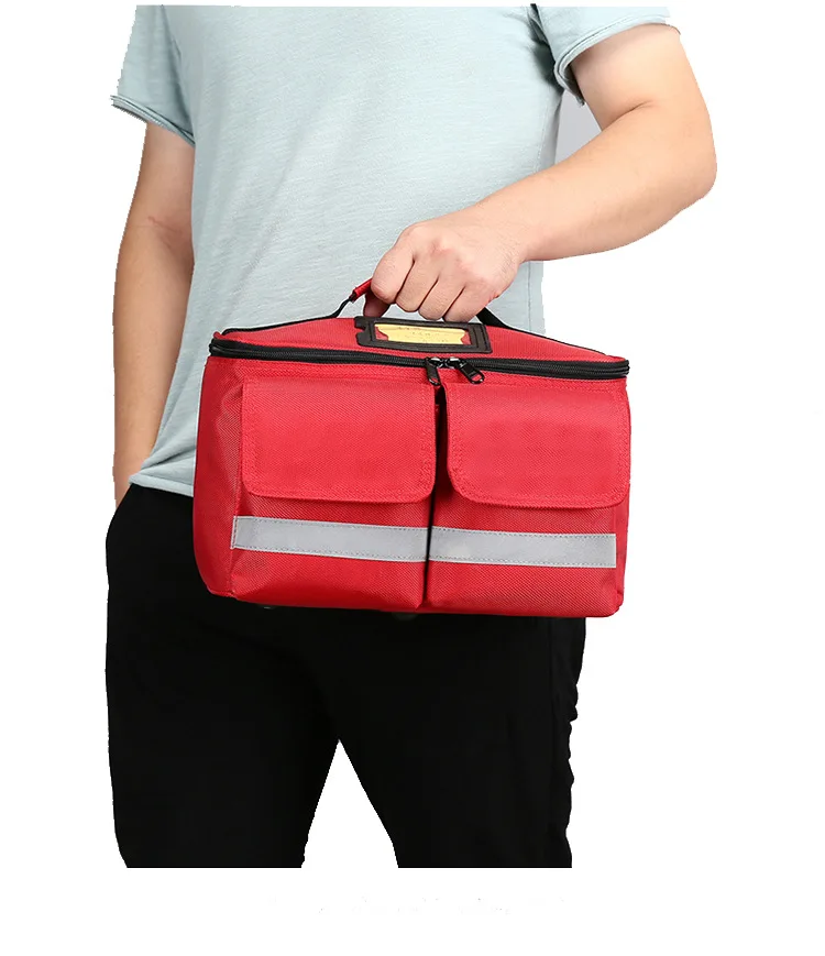 Imagem -06 - Home Kit Medicina Familiar Impermeável Ombro Medical Bolsa Carro Vazio Kit de Emergência de Primeiros Socorros Portátil ao ar Livre Mochila Case