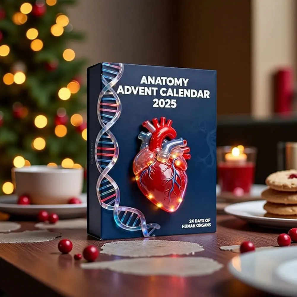 

Для рождественского календаря 2025, подвесные подвески на елку для украшения рождественской елки