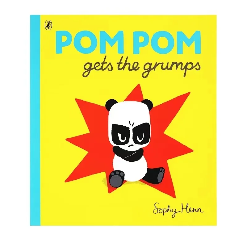 

3 Book/Set POM POM Baby English Enlightenment Parent Child Bedtime Stories Manga Color Picture Book