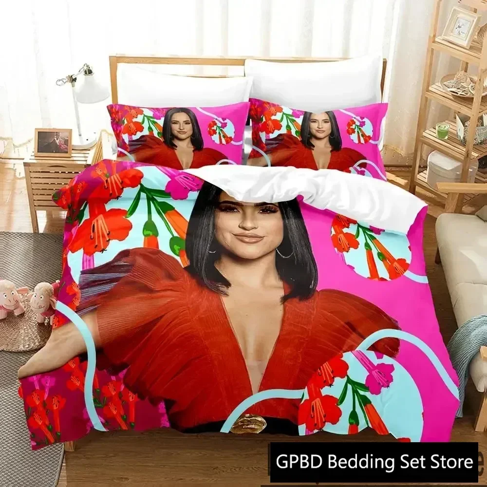 

New 3D Print Sexy Girls Becky G Comfortable Duvet Quilt Cover Pillowcase Bedding Set Children Bedroom Decoration Home Textile
