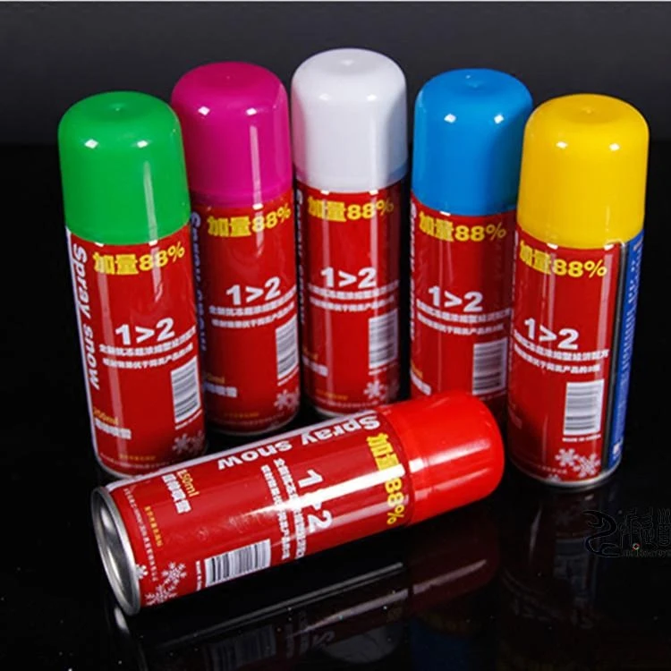 Christmas Fake Snow Spray Non Toxic Eco Friendly Color Pattern Spray For Glass Door Window Xmas Scene Decor With Templates