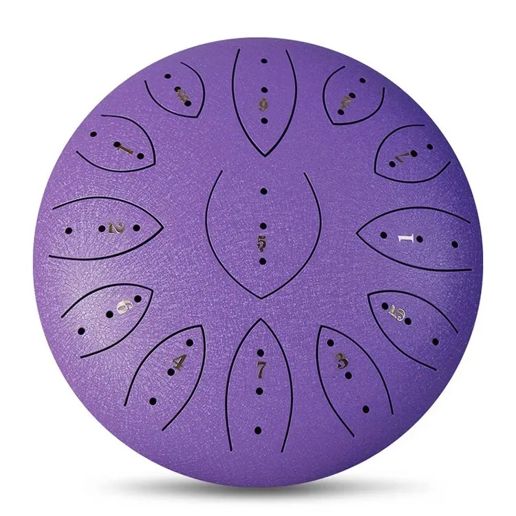 

2025 Steel Hollow Drum 12 Inch 11 Tone 13 Steel Tongue Drum Adult Children Beginner Percussion Instrument