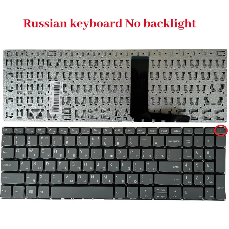 Russian/US/UK/Spanish/French/Brazil laptop keyboard FOR Lenovo IdeaPad S145-15IWL S145-15AST S145-15API BS145-15IGM BS145-15IWL