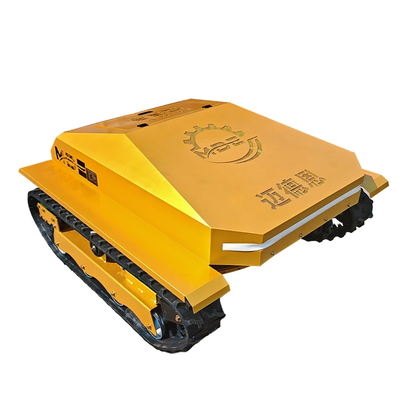 Intelligent Remote-Controlled Four Stroke Tracked Robot Lawn Mower Grass Cutting Machine Agricultural Machinery Equipment