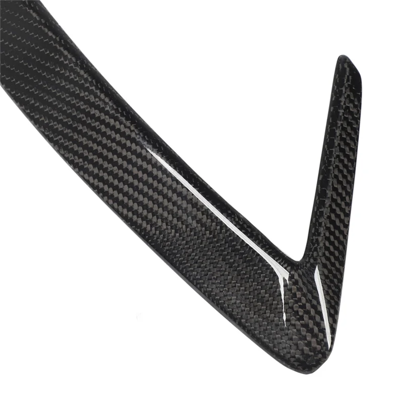 

1 Pair Rear Bumper Canard Diffuser Spoiler Rear Bumper Wind Knife Carbon Fiber Waterproof For Kia Stinger 2018-2023