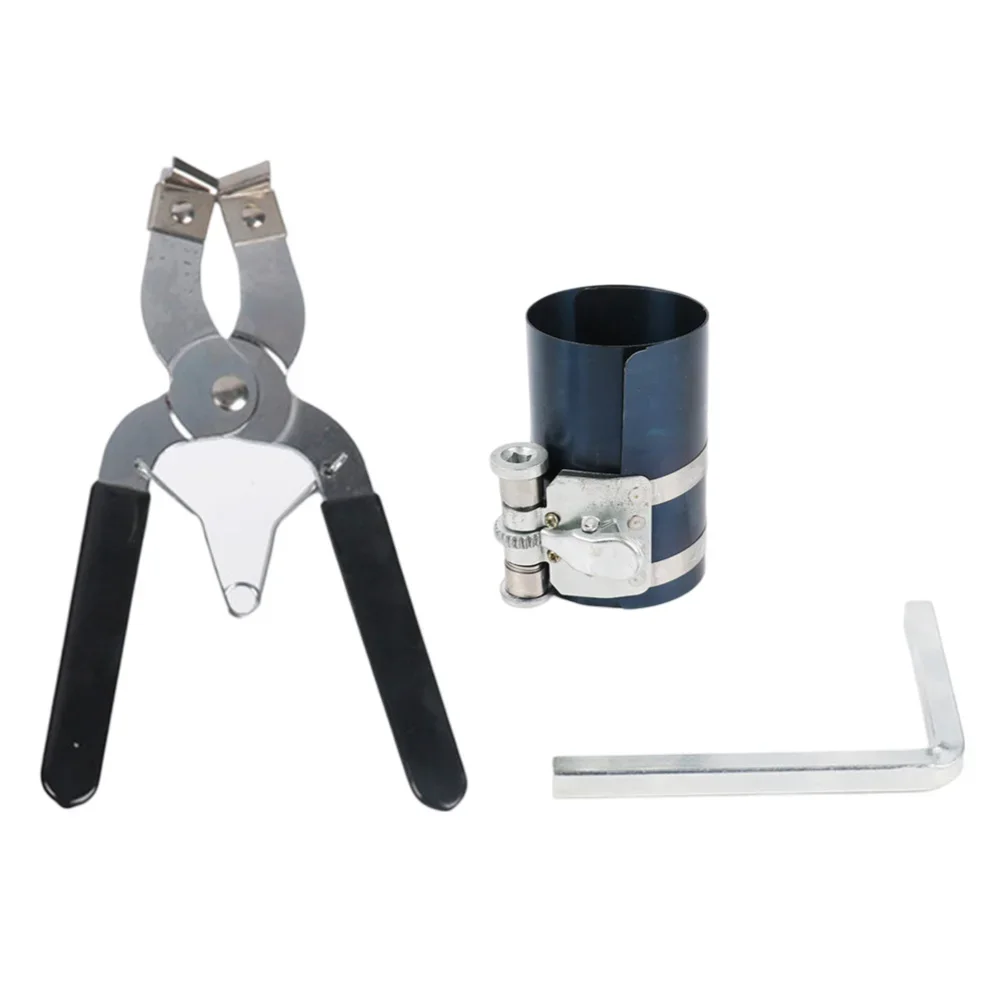 For Lawn Mowers Adjustable Pliers Piston Installer Tool Piston Removal And Installation Adjustable Piston Ring Compressor