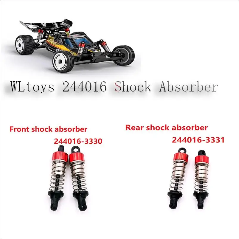 

WLtoys 244016 RC remote control car upgrade accessories front and rear shock absorbers shock absorber accessories