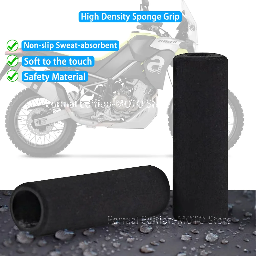 For Aprilia Tuareg 660 2022 2023 Tuareg 600/900 Tuareg Rally 250 Motorcycle Grip Cover 27mm Soft touch Motorcycle Sponge Grip