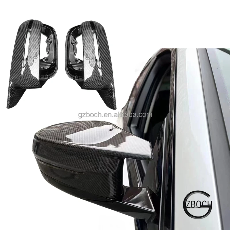 

Car Mirror For Bmw 2 Series G42 To M2 1:1 Four-piece Carbon Fiber Rearview Mirror Cover Set