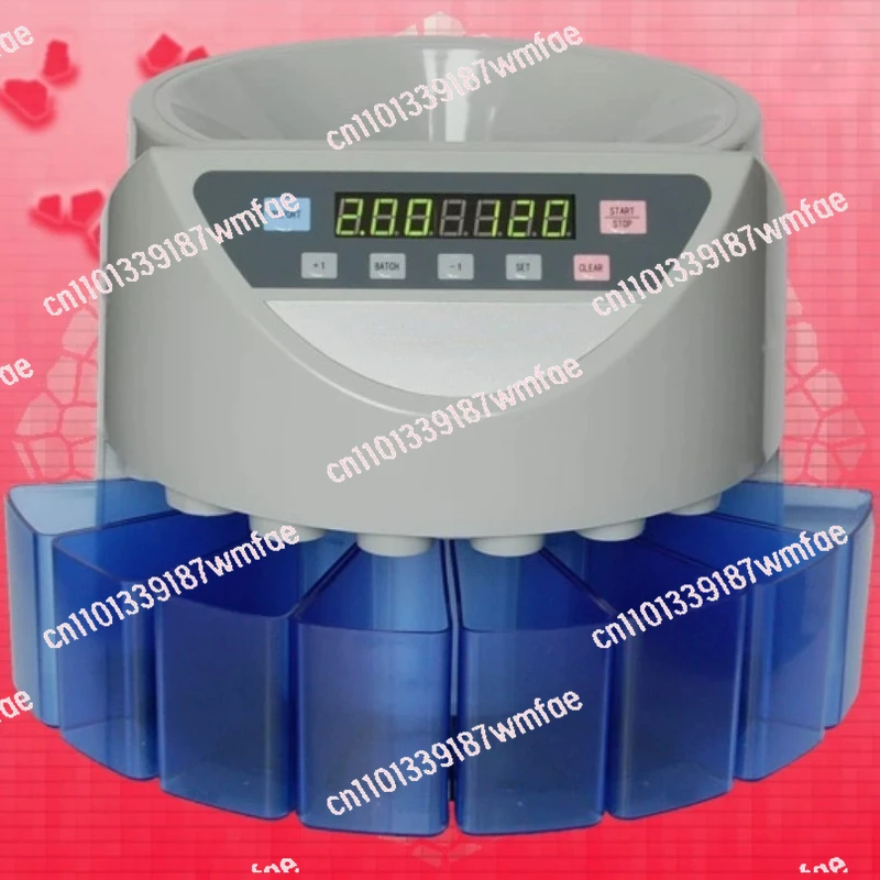 

Coin sorter, supports many countries to choose from