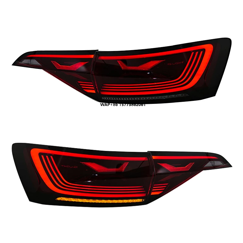 

2 Pieces for VW Jetta Mk7 Tail Light 2019 2020 2022 LED Taillight Upgrade Rear Lamp Assembly Stop Back Lamp Taillamp