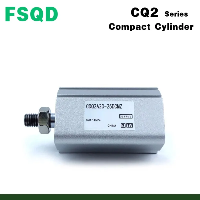 Compact Cylinder CQ2A20 CDQ2A20-40DCM 25DC 25DM 15DCMZ 5 10 15 20