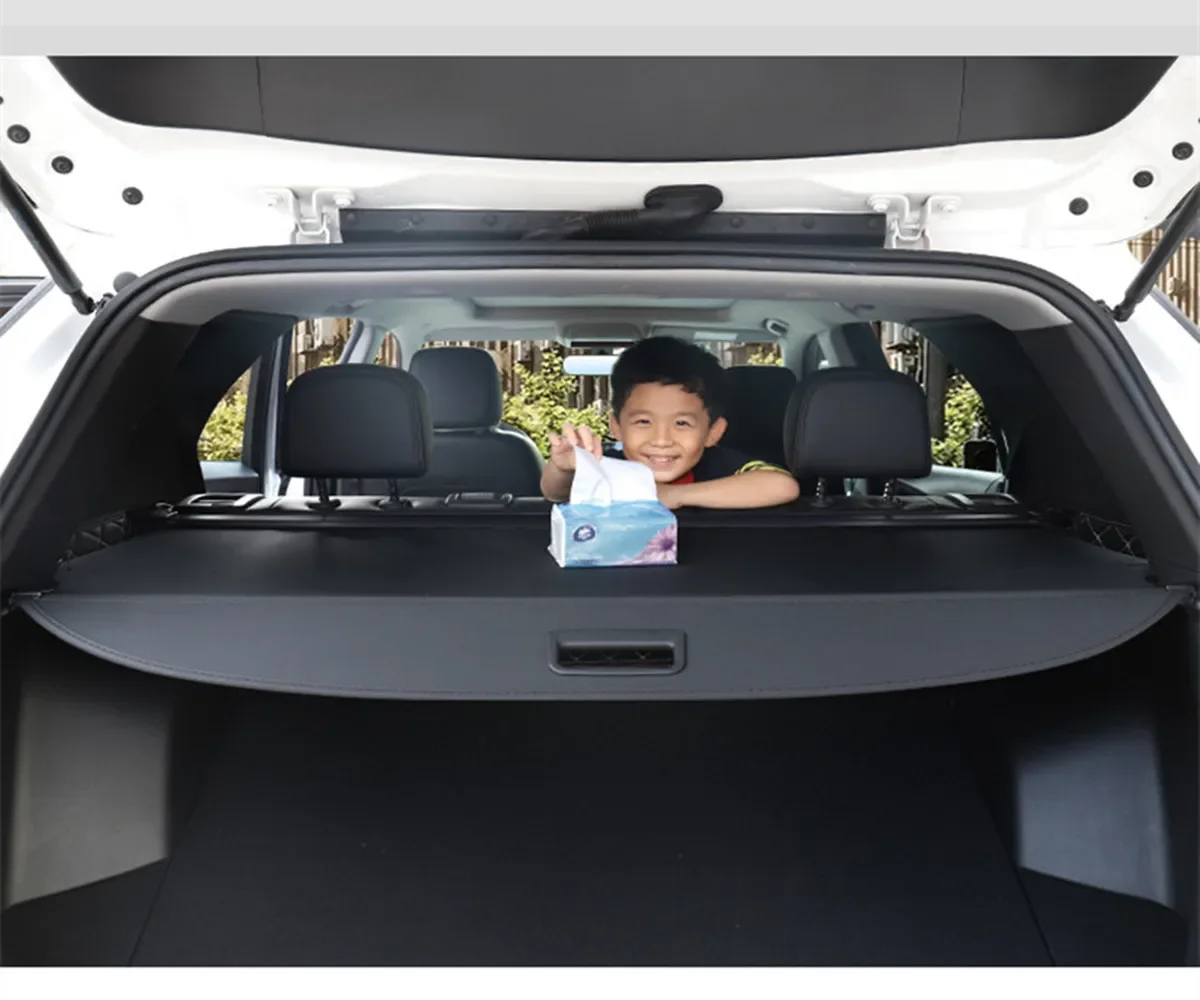 

For Nissan Terra Car Interior Rear Trunk Security Shield Retractable Waterproof Cargo Cover
