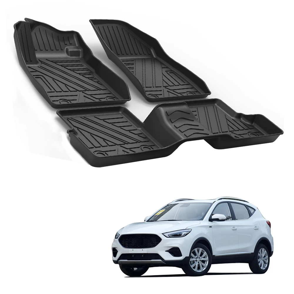 

Fully Surrounded Foot Pad For MG ZS 2017 2018 2019 2020 2022 2023 Car Waterproof Non-Slip Rubber Floor Mat TPE Car Accessories