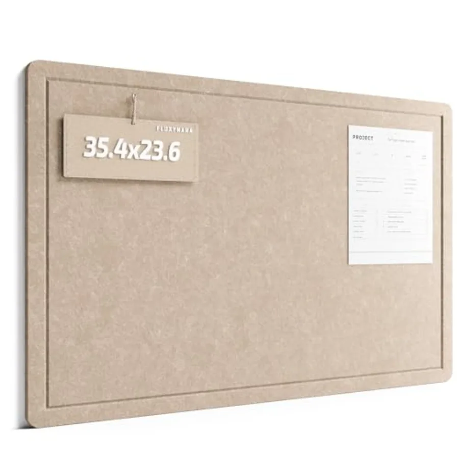 

Доска для объявлений. 4-дюймовая доска из войлока (альтернатива пробковой доске) с 2 безопасными съемными клейкими креплениями, складная, для дома, офиса, класса.