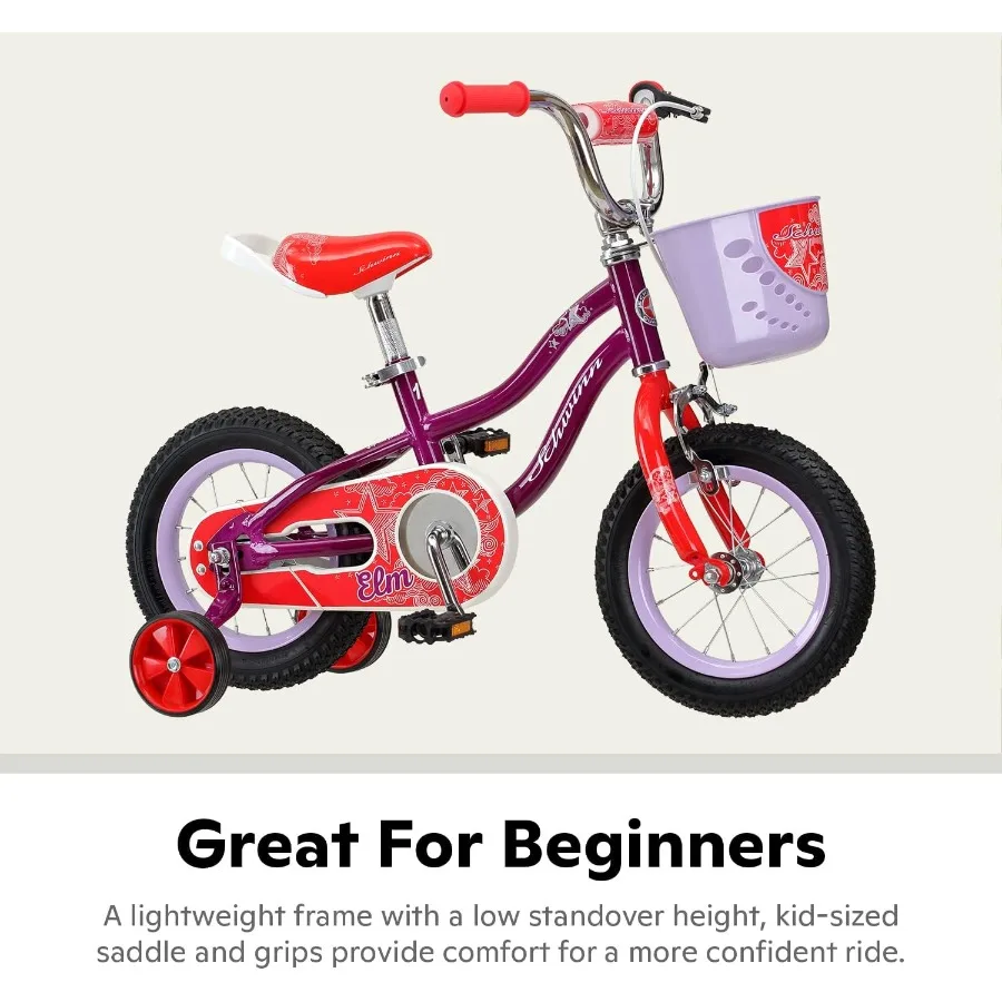 Vélo de 12 pouces pour enfants de 2 à 3 ans, noir, bleu, rouge, sarcelle, rose ou violet, conception ergonomique SmartStart, siège réglable pour grandir avec