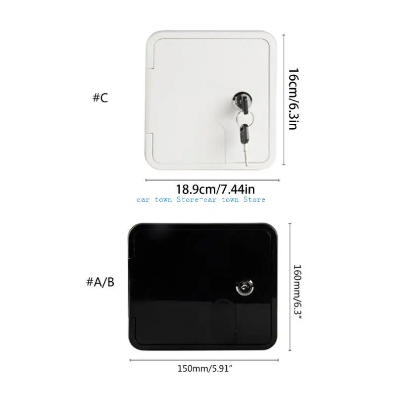 منزل متنقل RXJE للسلك المربع لتغطية فتحة الخيوط وملحقات اليخوت Stora #6