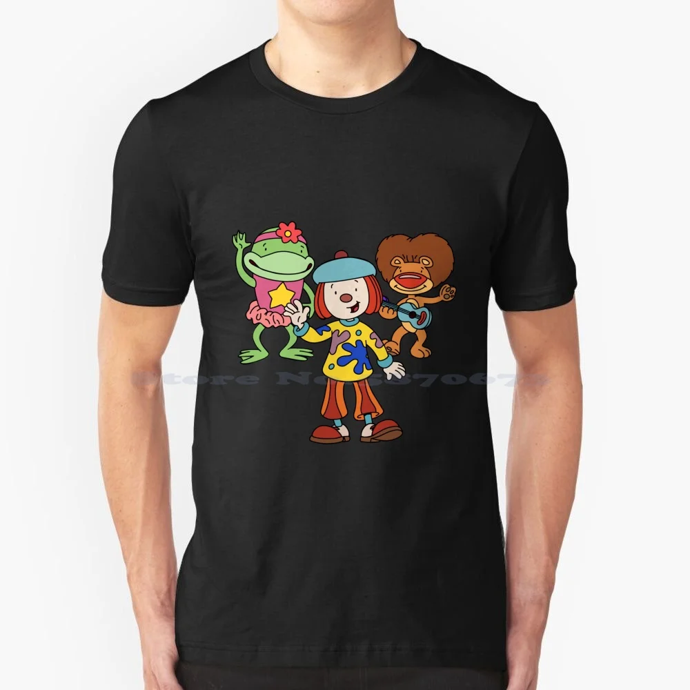 Jojo , Goliath , And Croaky Fan Art T Shirt 100% Cotton Tee Nostalgia Nostalgic Childhood Show Tv Song 1990s 2000s Gen Z