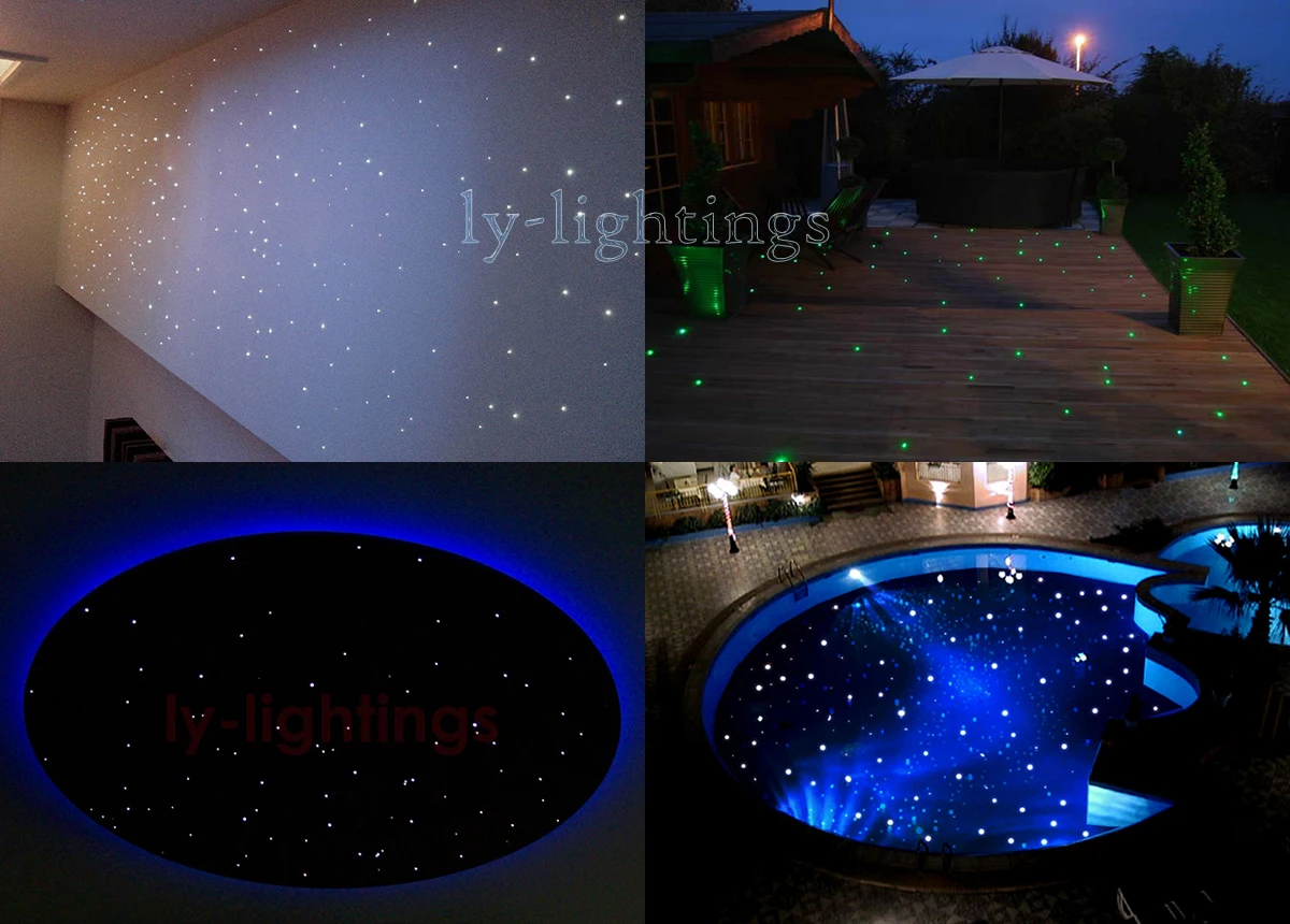 luz de teto de fibra optica personalizada twinkle 500 estrelas telhado de ceu de vidro corredor do quarto loja de bar de banheiro decoracao de casamento 32w 01