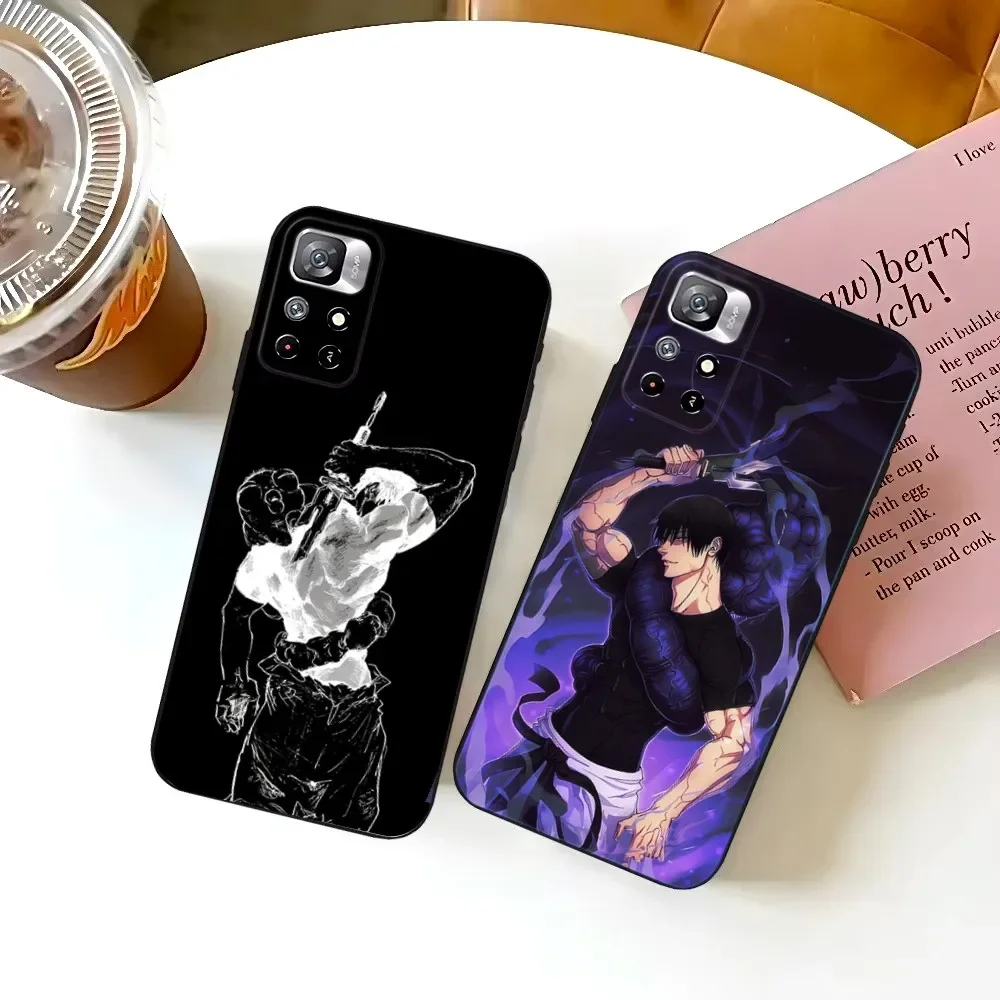 Toji  Fushiguro Jujutsu Kaisen Phone Case For Samsung S25,S24,S23,S22,S21,FE,S30,S20,S10,Plus,Ultra,Lite 5G Silicone Cover