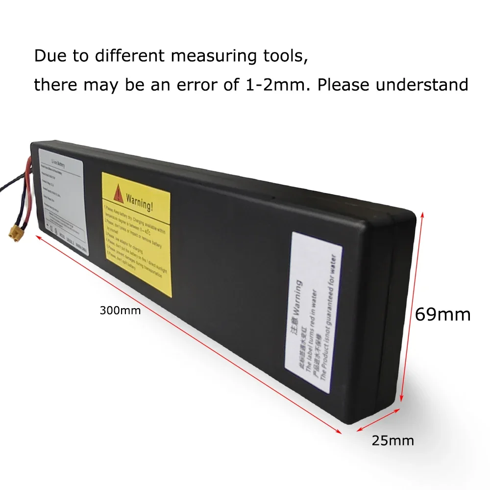 29.4V 6.0Ah 7S2P 18650 Li-ion Rechargeable Battery Pack For 29.4V Electric Scooter+Charger