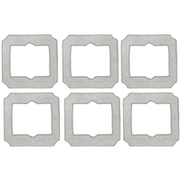 6Pcs Mopping Cloth Pad Cleaning Pad Spare Parts For Liectroux YW509 Window Cleaning Robot Rags For Home Cleaning Equipment Parts
