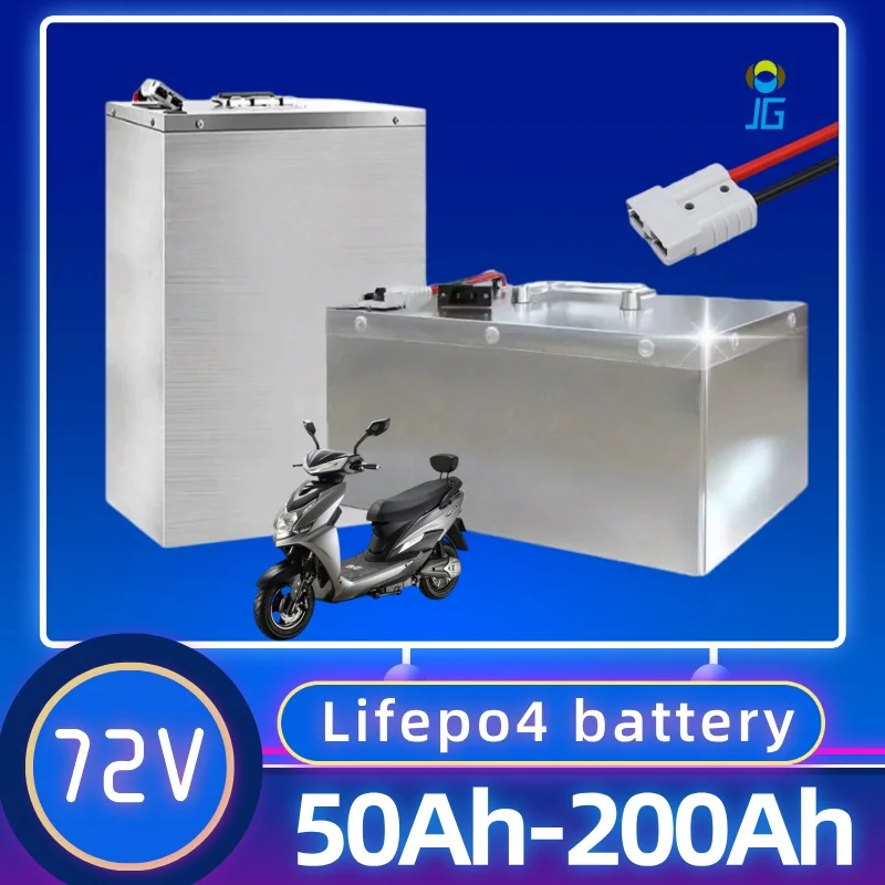 

Lifepo4 72V 50Ah 60Ah 70Ah 80Ah 100Ah 150Ah 180Ah 200Ah Литиевая батарея для 1KW 2KW 3KW 5KW 7KW Rickshaw Four-Wheel Car
