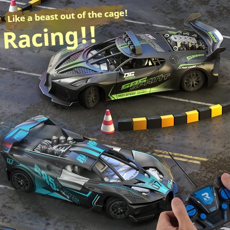 1/18 Rc Car 2.4g High Speed Drift Car Controlled Supercar Racing Electric Drop Resistant Child Boy Toy Car Prezent urodzinowy