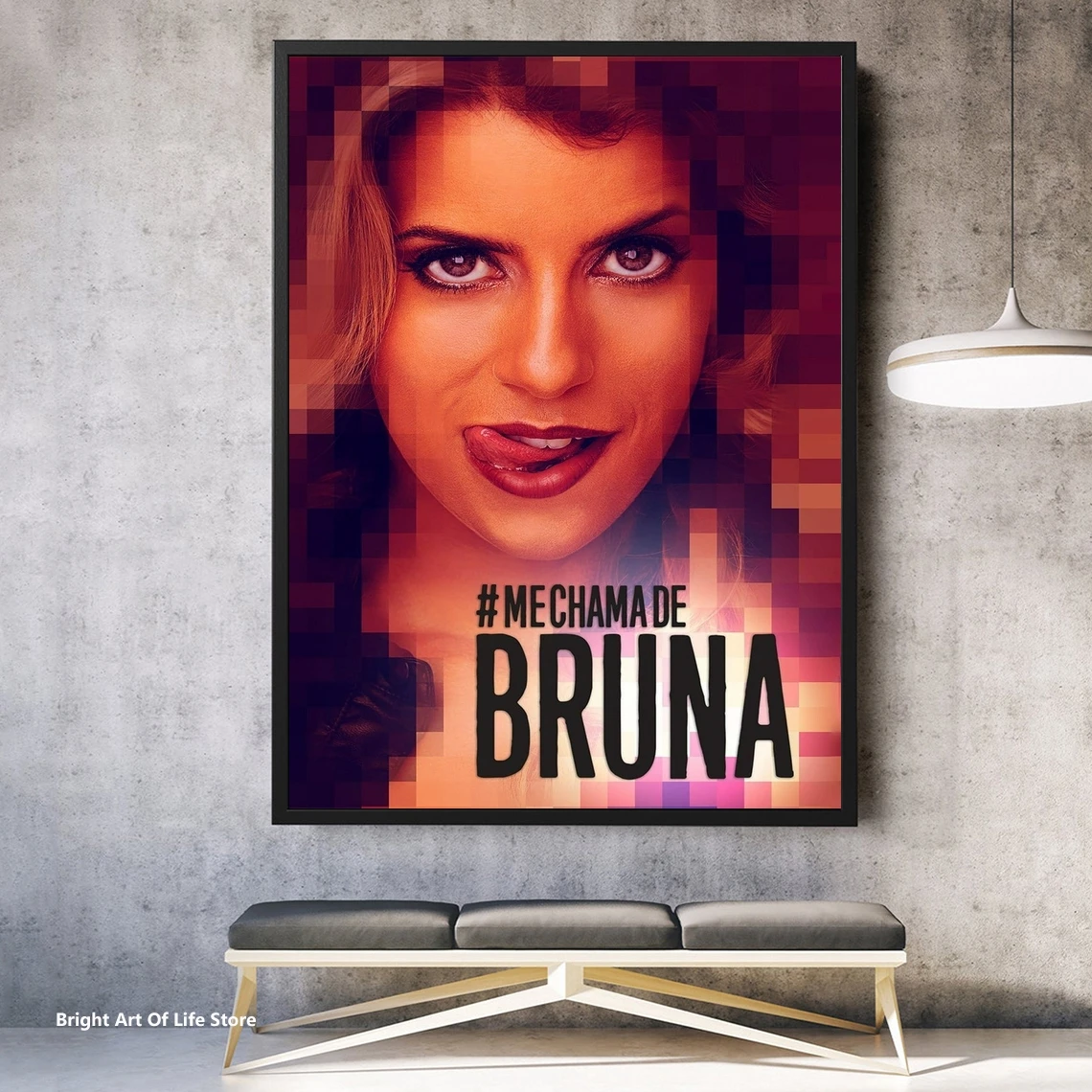 Call Me Bruna Poster Star Actor TV Series Canvas Poster Photo Print Wall Painting Home Decor (Unframed)