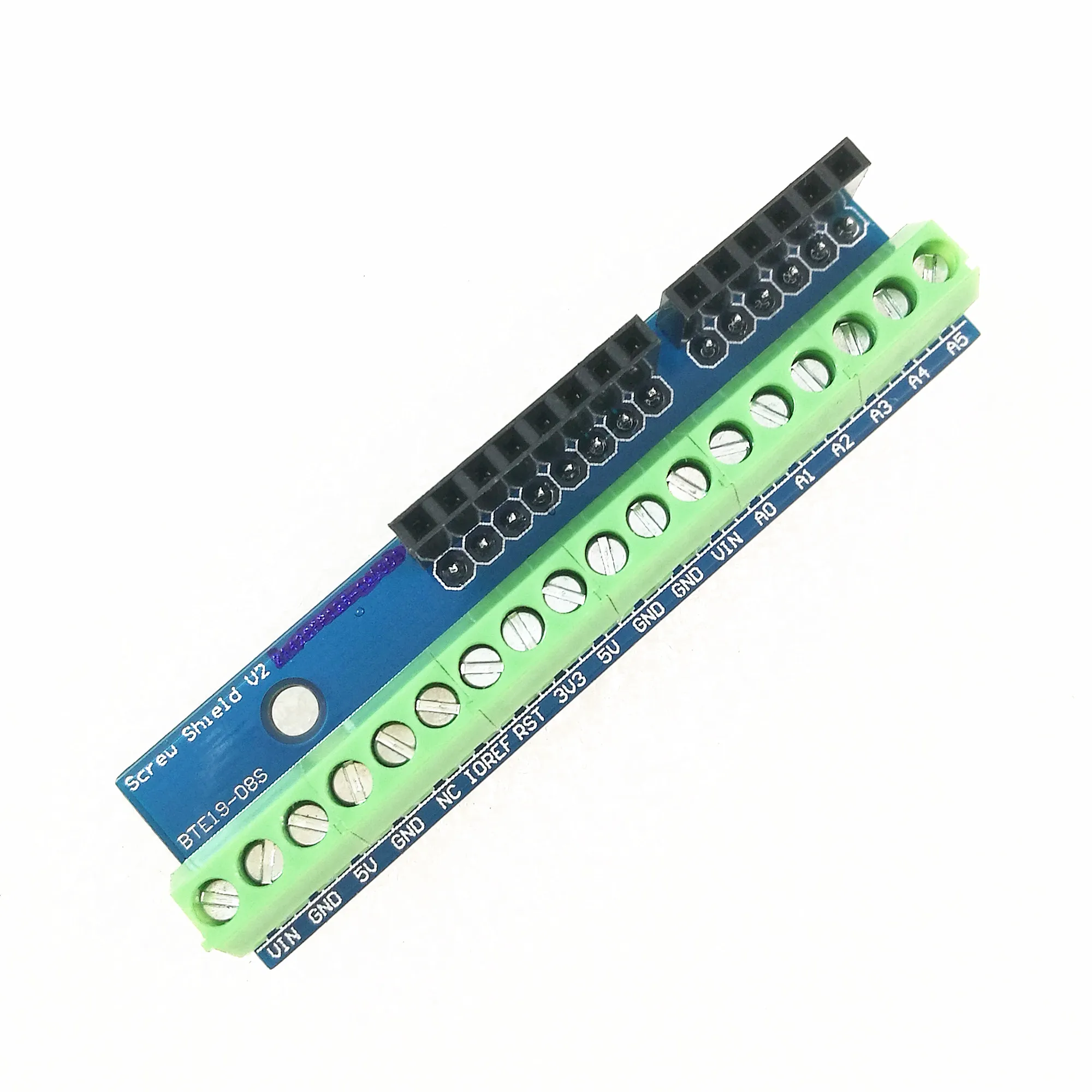 Screw Shield V2 KF350 Terminal Extension Board Used for UNO R3/MEGA2560/NANO V3.0/LGT8F328P Etc.