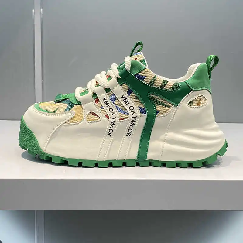 Nuove scarpe da ginnastica classiche da uomo con fondo spesso e altezza, scarpe casual con tacco, comode scarpe sportive da corsa con fondo morbido 39-48