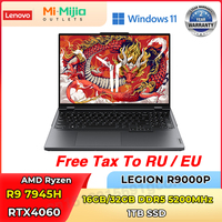 Lenovo Legion R9000P E-sports Gaming Laptop 16inch AMD R9 7945HX 1T/4T RTX4060 100%sRGB 500nits 2.5K 240Hz Game Notebook PC