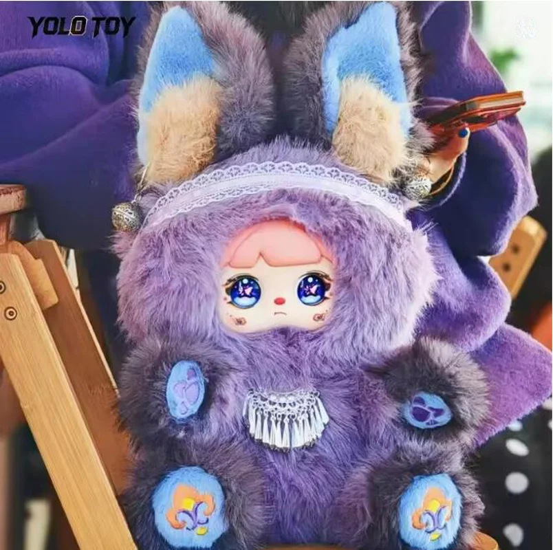 

Mocici Original Adventure Prologue 600% Plush Doll Cute Stuffed Rabbit Desktop Ornament Blind Box Gift For Kids Collectors