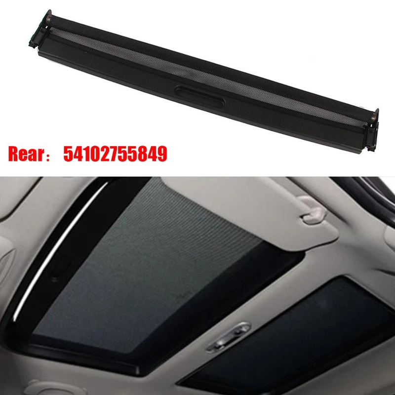 Car Sunroof Sunshade Cover For MINI Cooper R60 2006-2017 Car Sun Roof Roller Shutter Blind 54102757016