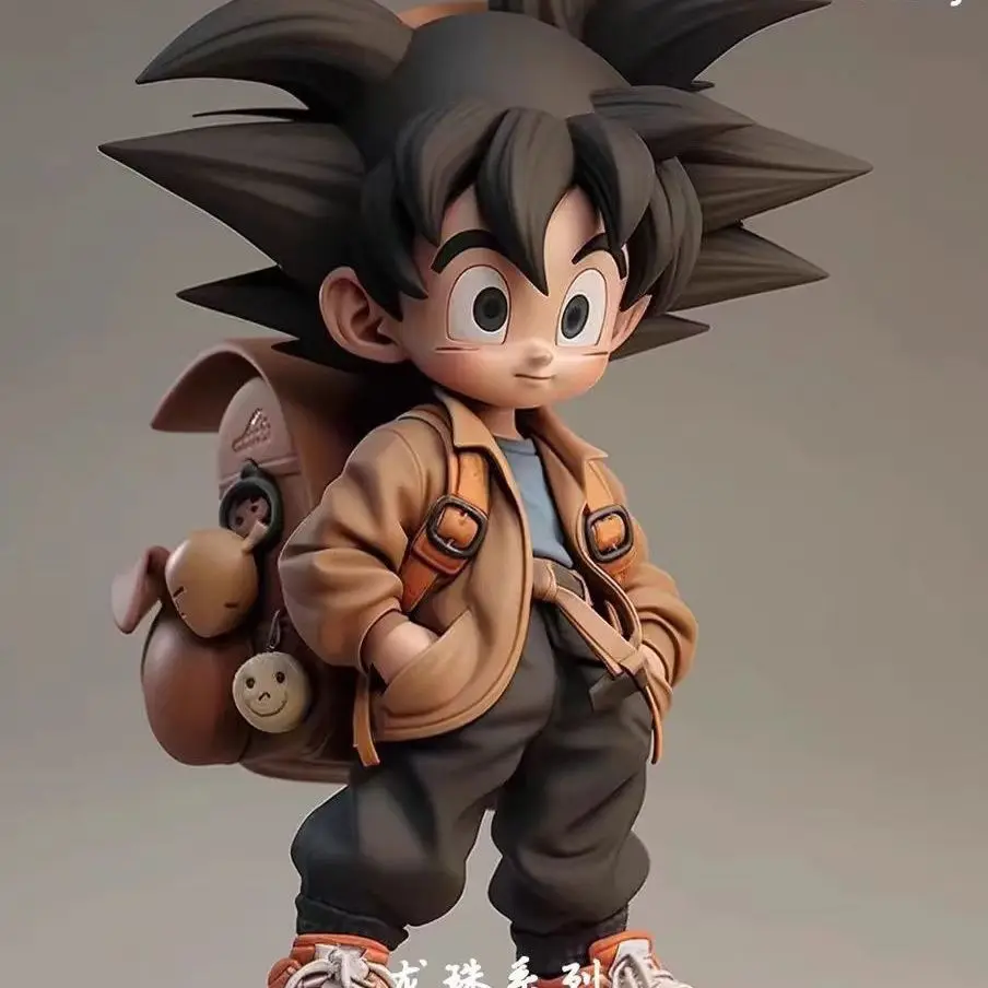 Il Son Goku Dragon Ball Anime Figura Super Genki Bomba Figure luminose Gk Figurine Statua in PVC Modello bambola