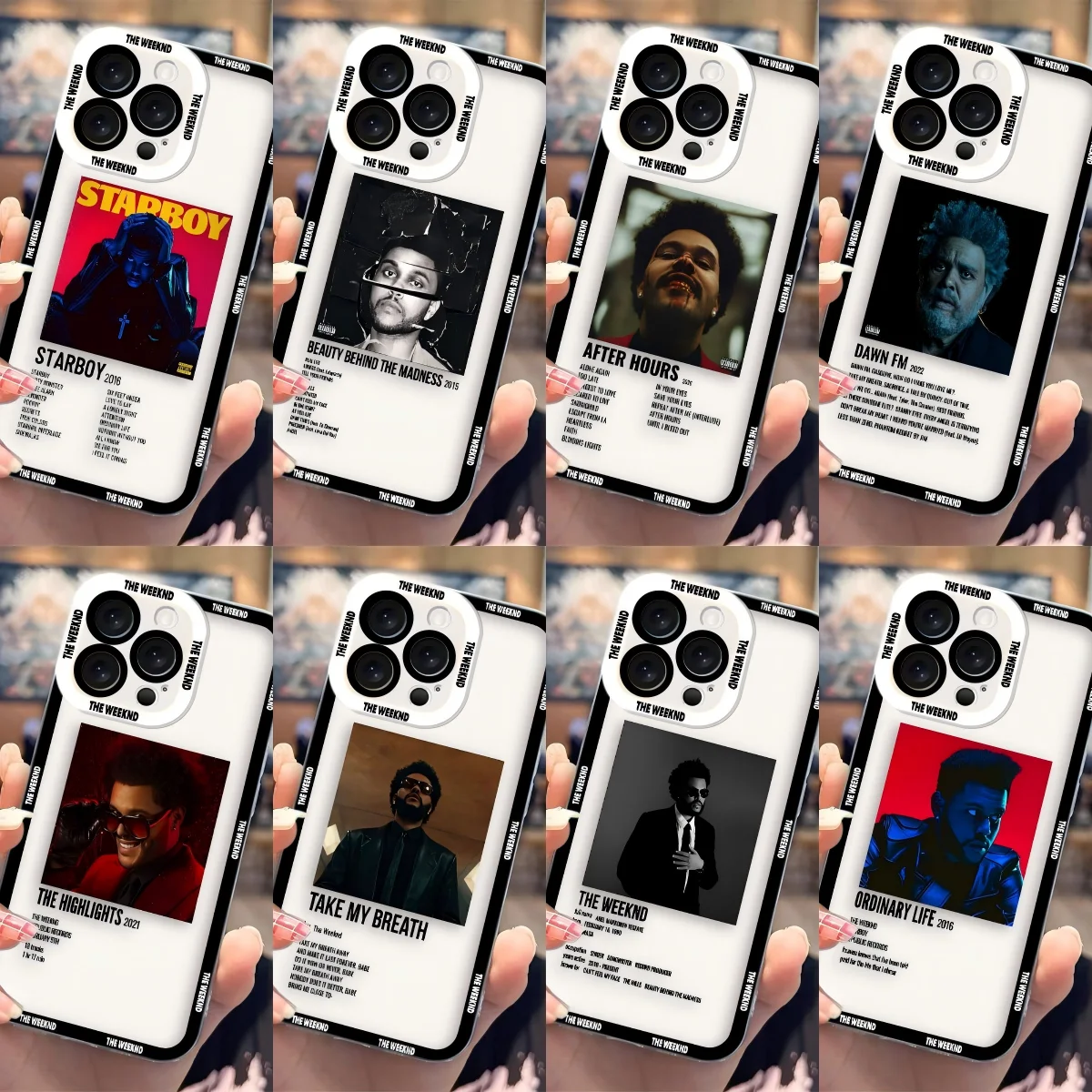 Cool The Weeknds Minimalist Poster Phone Case For Samsung A57 A36 A26 A56 A16 A55 A35 A25 A15 A54 A34 A24 A14 A13 A53 A33 Cover
